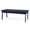 Lesro Newport 2 Seat Bench, 45 in W 21 in L 18.5 in H NP2001 - alternate 2
